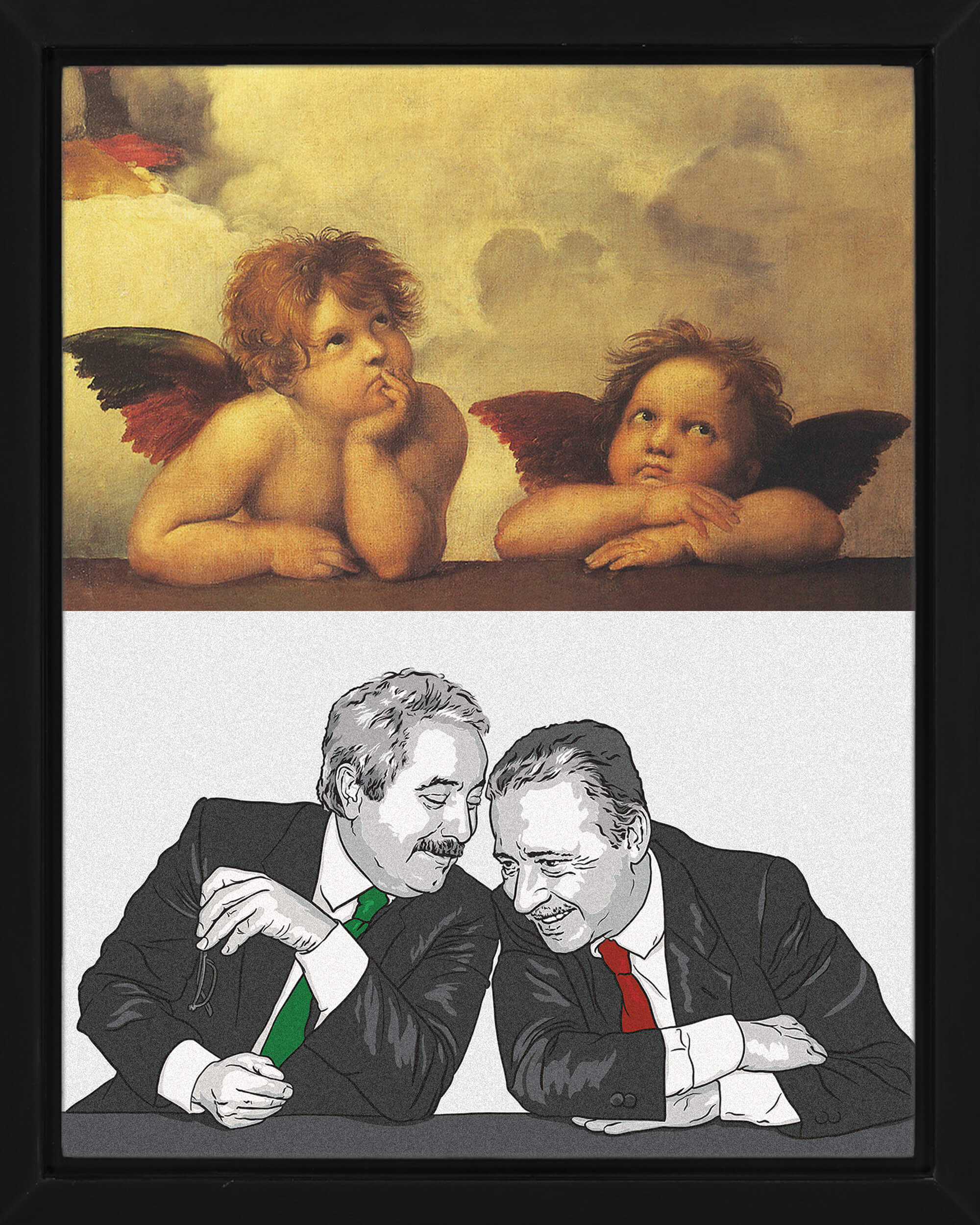 "ITALIAN ANGELS" Classic Black